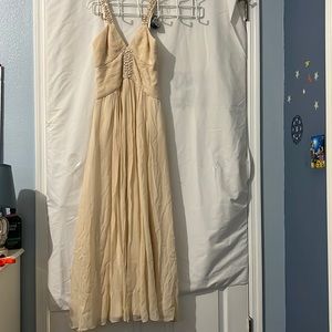 Designer: BCBG Maxazria ~ Size: 4 ~ Color: Beige